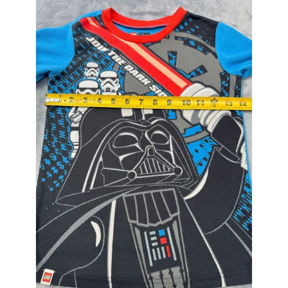 Lego Star Wars Darth Vader Pajama Shirt Size Kids 6/7